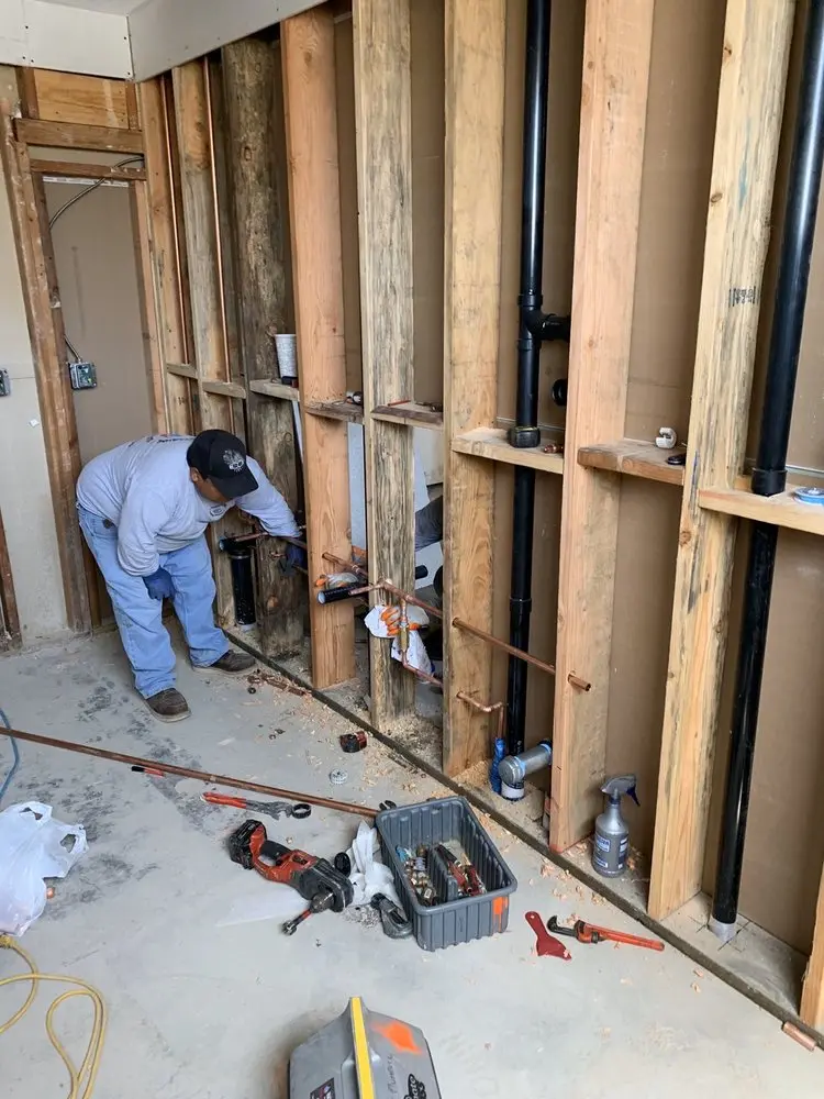 Commercial rough-in plumbing for Gas Line Repair in Painesville